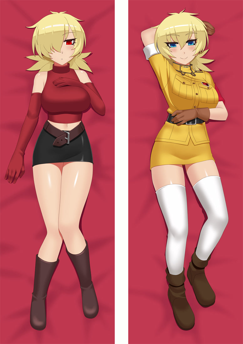 HELLSING Seras Victoria Anime Dakimakura Pillow Cover image 0