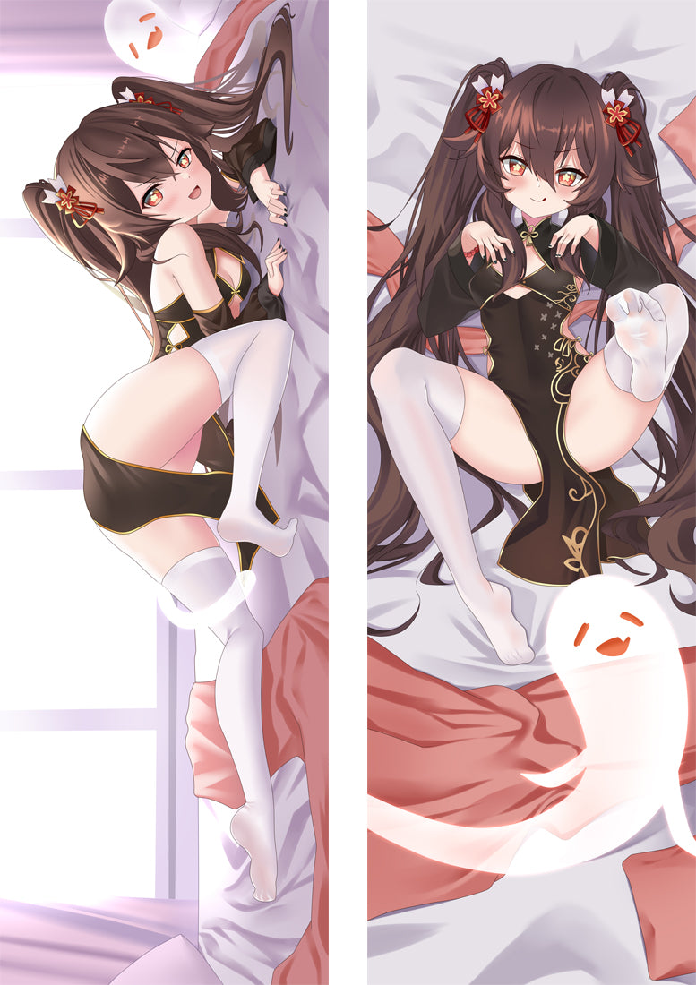 Genshin Impact Hutao Body Pillow Covers image 0
