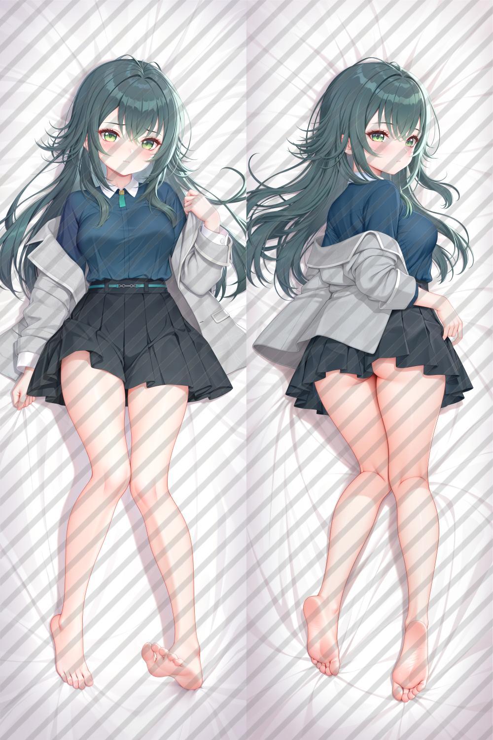 Gakuen Idolmaster Temari Tsukimura Anime Dakimakura Body Pillow Cover image 0