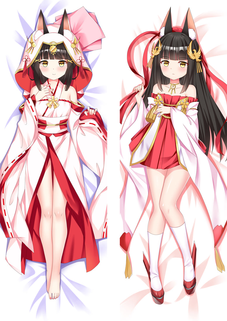 Nagato Azur Lane Anime Dakimakura Pillow Cover image 0