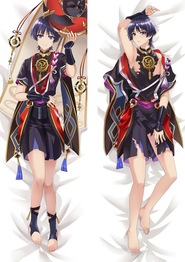 Scaramouch Anime Dakimakura Body Pillow Cover - Genshin Impact image 0
