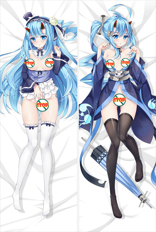 Azur Lane Inazuma Anime Dakimakura Pillow Cover image 0