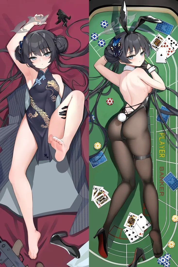 Blue Archive Ryuuge Kisaki Anime Dakimakura Girl Body Pillow Cover image 0