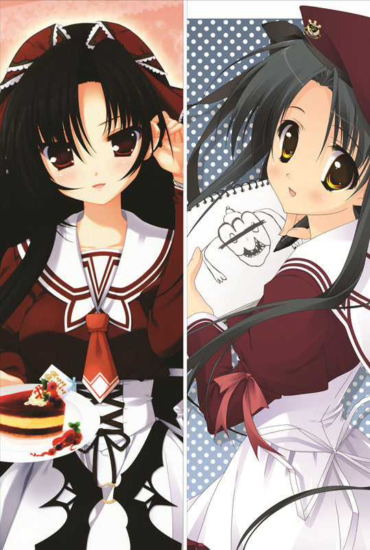11Eyes Kukuri Tachibana Anime Dakimakura Waifu Pillow Case image 0