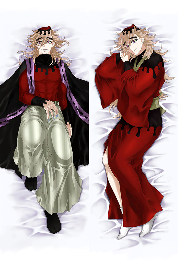 Demon Slayer: Kimetsu no Yaiba Douma Anime Dakimakura Body Pillow Cover image 0