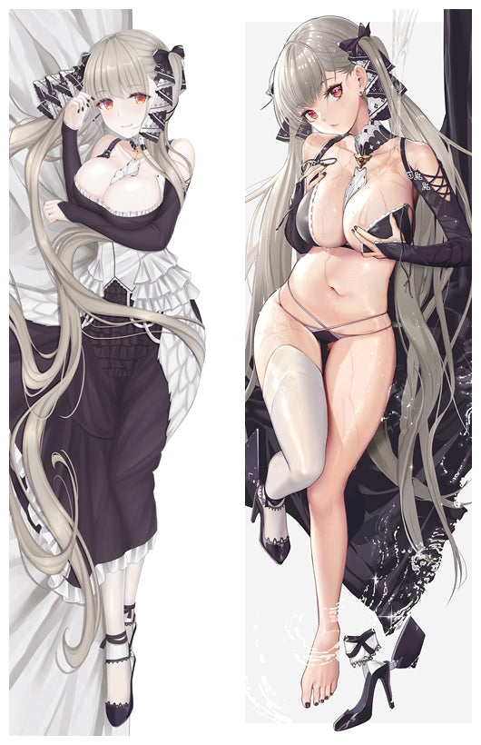 Azur Lane Formidable Anime Dakimakura Body Pillow Cover image 0