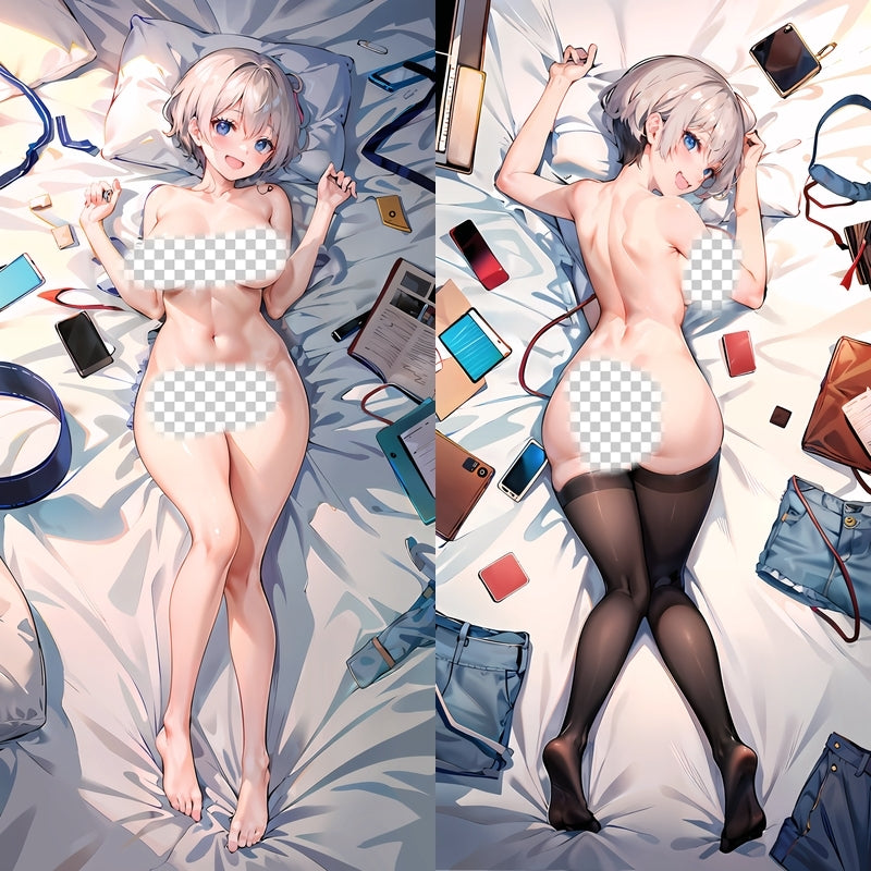 Uzaki-chan Wants to Hang Out! Hana Uzaki Anime Dakimakura Body Pillow Cover image 0