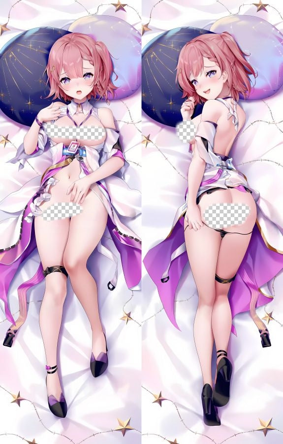 Honkai: Star Rail Asta Anime Dakimakura Naked Body Pillow Cover image 0