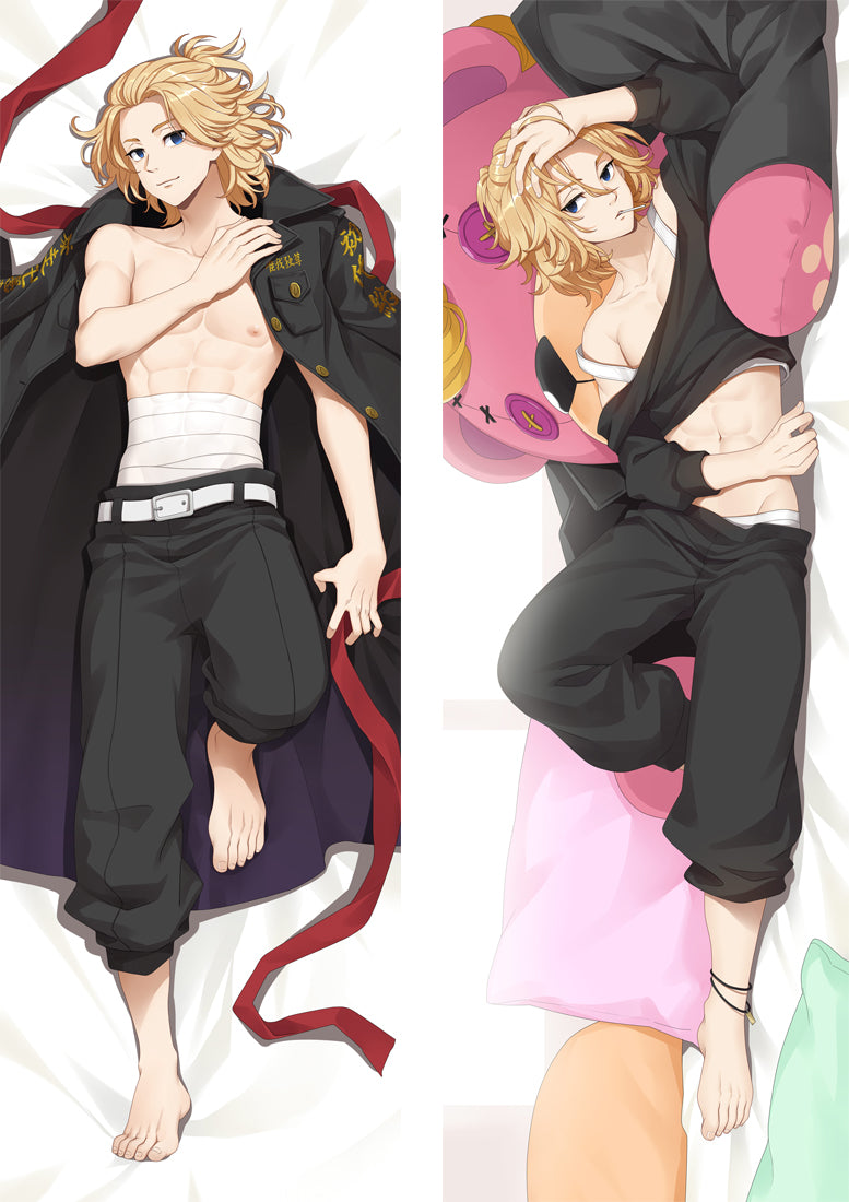 Tokyo Revengers Manjiro Sano Dakimakura Body Pillow Cover image 0