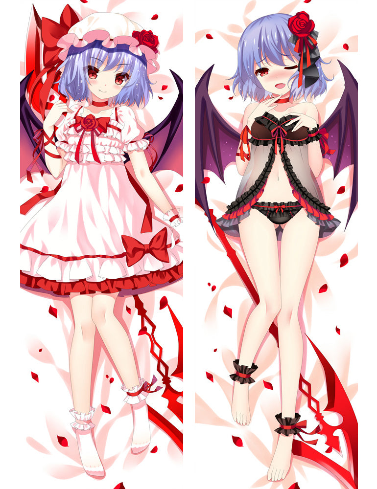 Anime Dakimakura TouHou Project Remilia Scarlet Hug Body Pillow Case image 0