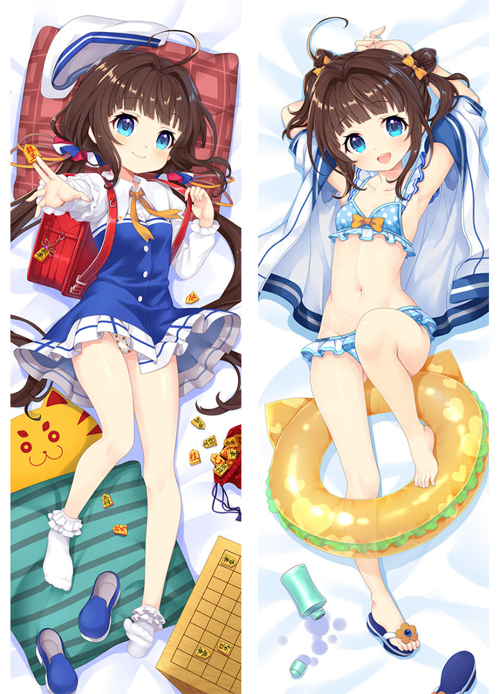 The Ryuo's Work is Never Done! Ai Hinatsuru Anime Dakimakura Pillow Case image 0