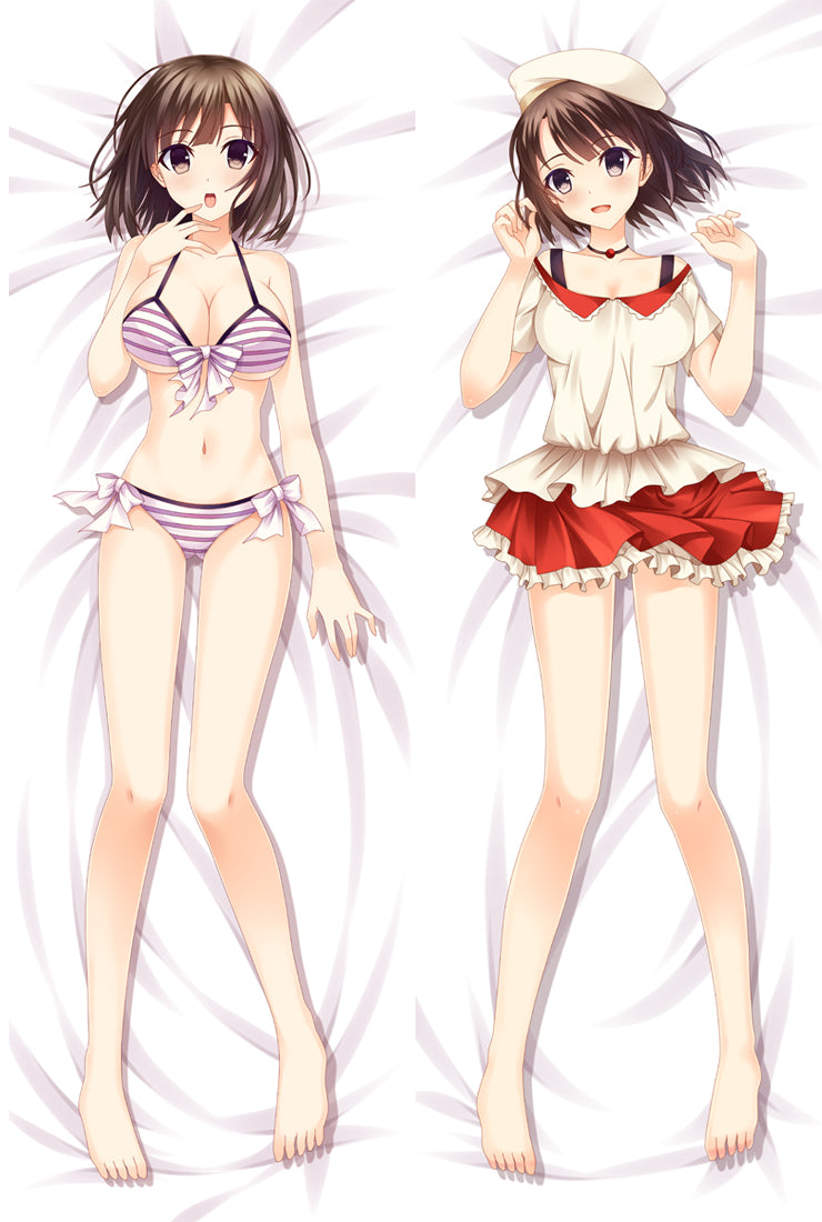 Saekano How To Raise A Boring Girlfriend Megumi Kato Anime Dakimakura Pillow Cover image 0