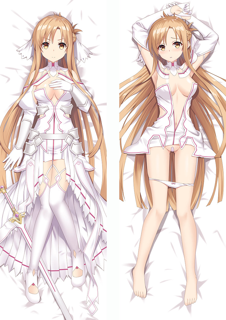 Sword Art Online Asuna Anime Dakimakura Pillow Cover image 0