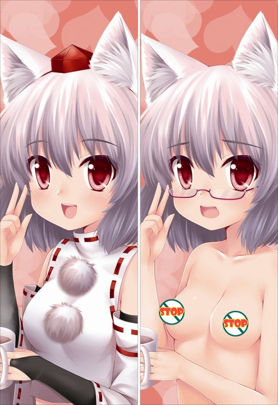 TouHou ProjectShameimaru Aya Anime Dakimakura Waifu Pillow Case image 0