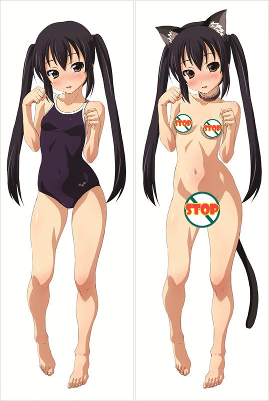 K-ON! Anime Dakimakura Body Pillow Case image 0