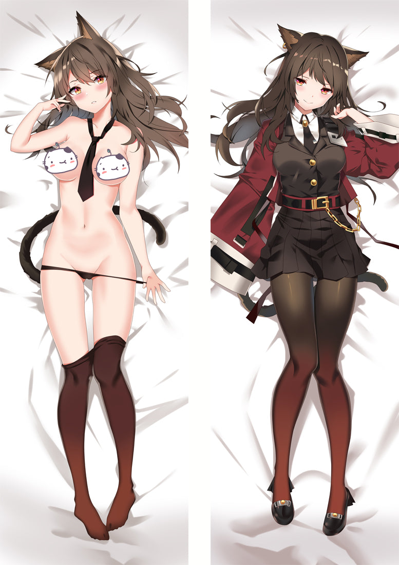 Arknights Skyfire Anime Dakimakura Pillow Cover image 0