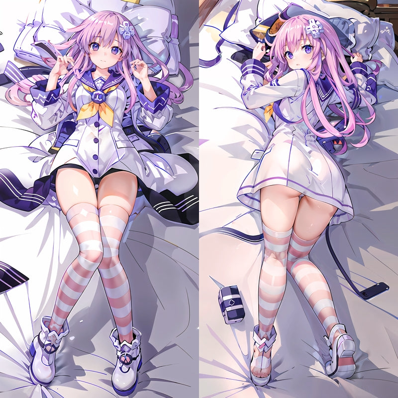 Hyperdimension Neptunia Nepgear Anime Dakimakura Body Pillow Cover image 0