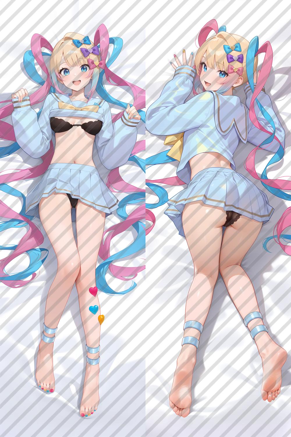Needy Streamer Overload Tangtang Anime Dakimakura Girl Body Pillow Cover image 0