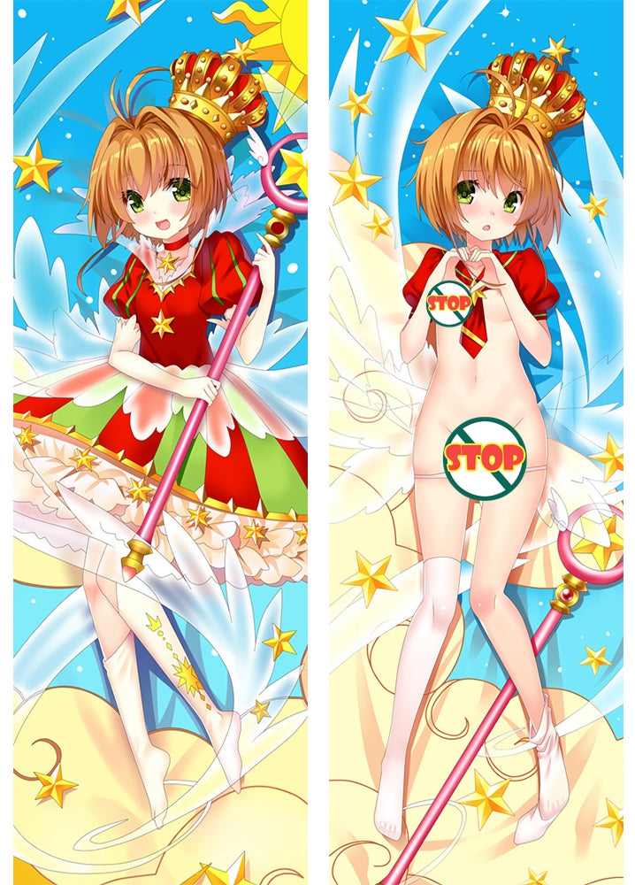 Cardcaptor Sakura Sakura Kinomoto Anime Dakimakura Pillow Cover image 0