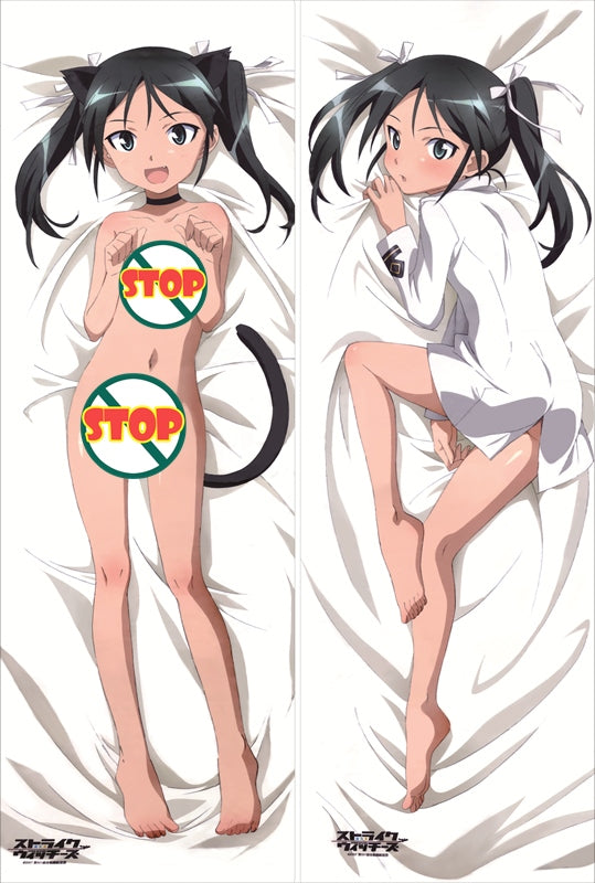Strike Witches Francesca·Lucchini Anime Dakimakura Pillow Cover image 0