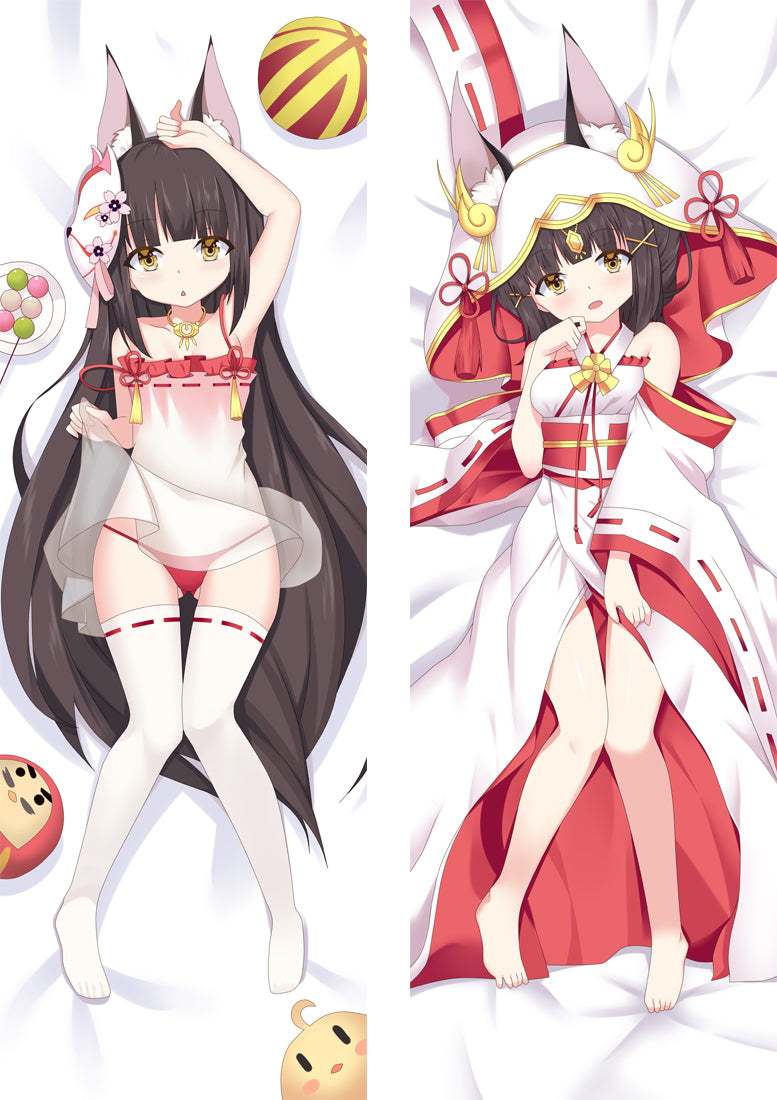 Azur Lane Nagato Dakimakura Body Pillow Cover image 0