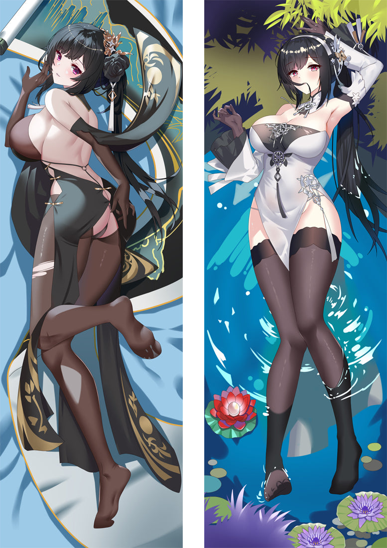 Azur Lane Chen Hai Anime Dakimakura Body Pillow Cover image 0
