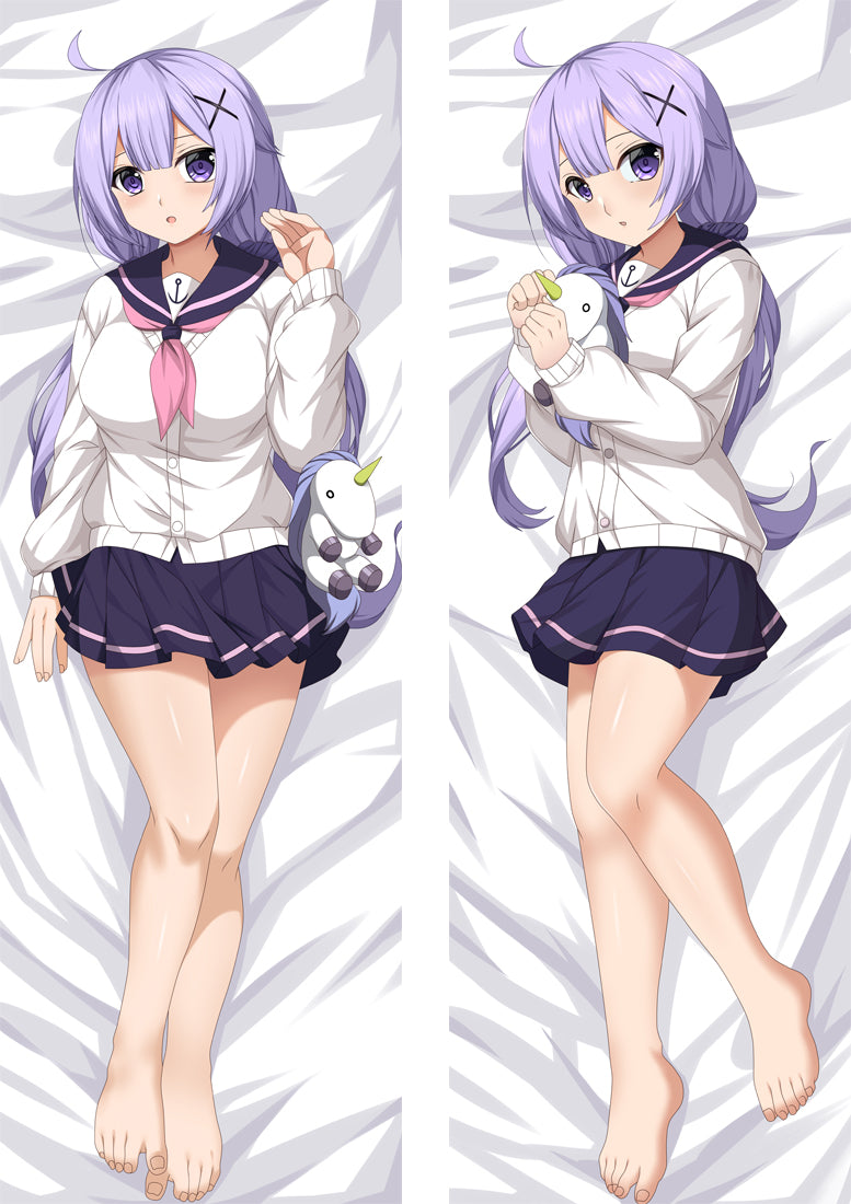 Azur Lane Unicorn Anime Dakimakura Body Pillow Cover image 0
