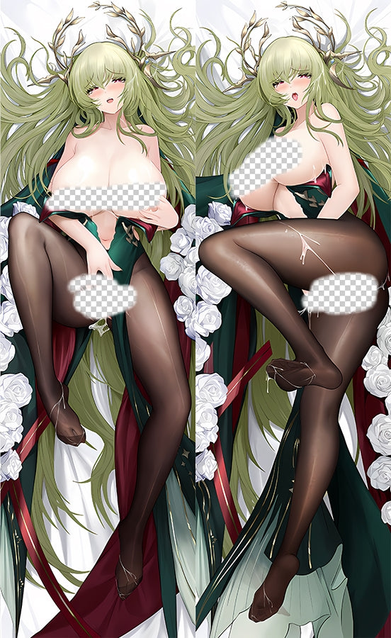 Azur Lane Napoli Anime Dakimakura Sexy Body Pillow Cover image 0