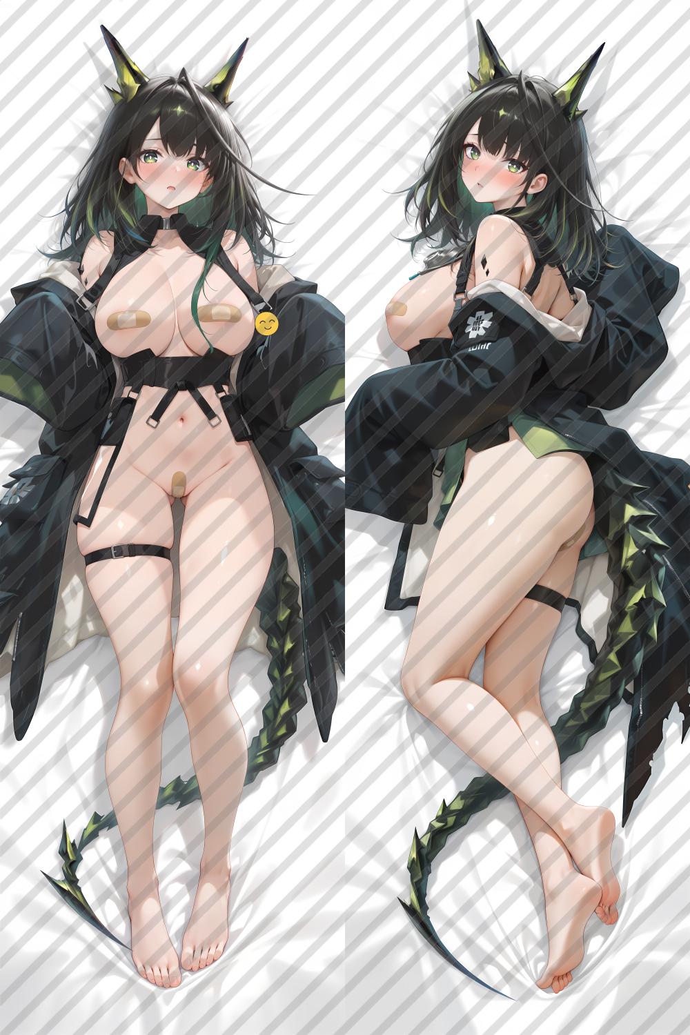 Arknights Mon3tr Anime Dakimakura Sexy Body Pillow Cover image 0