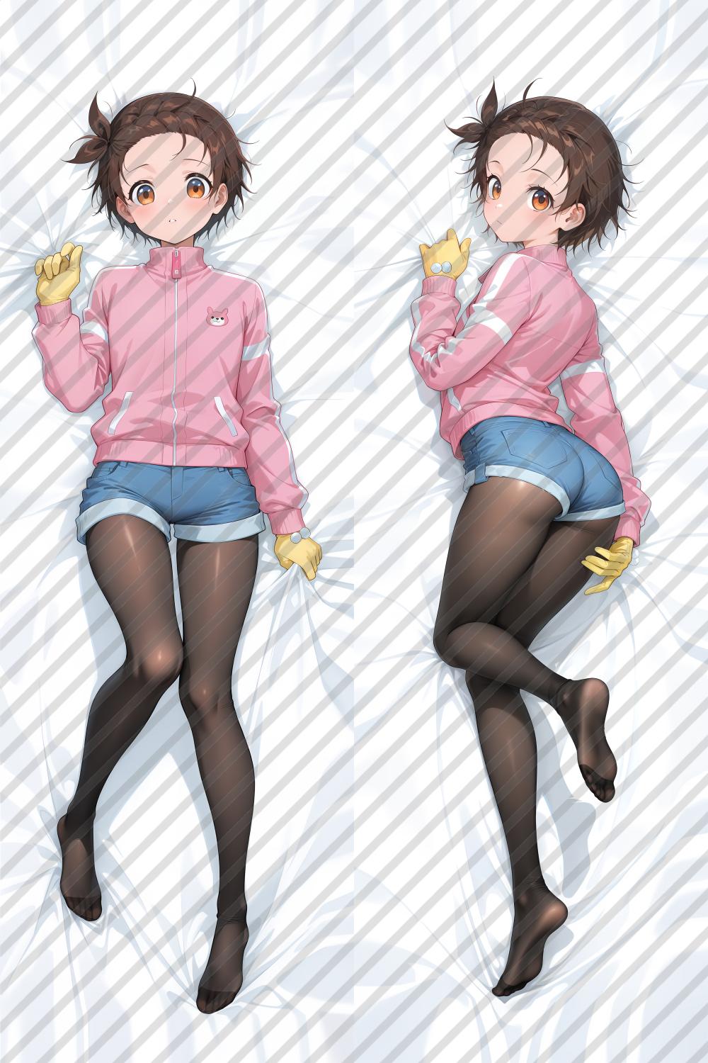 Medalist Yuitsuka Inori Anime Dakimakura Body Pillow Cover image 0