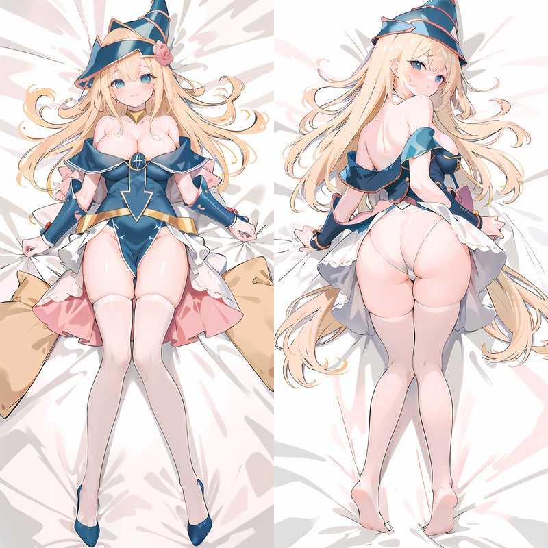 Yu-Gi-Oh! Black Magician Girl Dark Magician Girl Anime Dakimakura Body Pillow Cover image 0