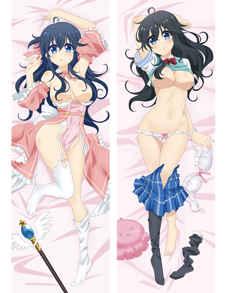 And You Thought There Is Never A Girl Online? Ako Tamaki Anime Dakimakura Pillow Cover image 0