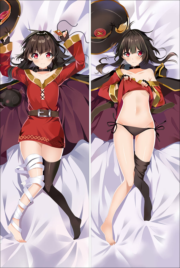 KonoSuba God's Blessing on This Wonderful World Megumin Anime Dakimakura Pillow Cover image 0