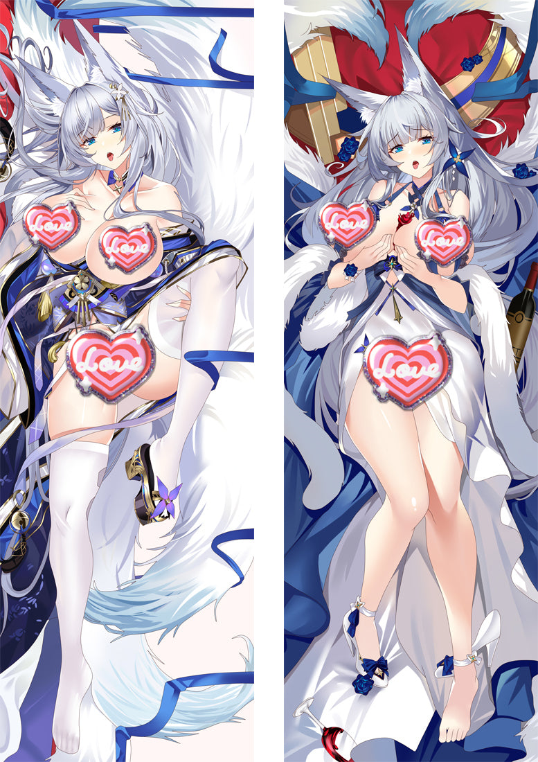 Azur Lane Shinano Nude Anime Dakimakura Pillow Cover image 0