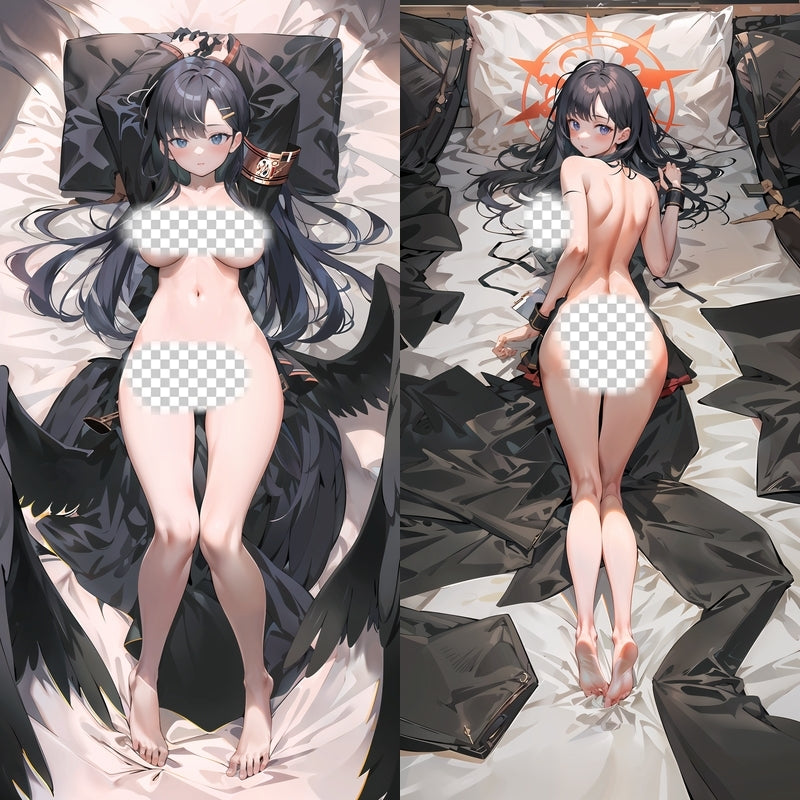 Blue Archive Nakamasa Ichika Anime Dakimakura Naked Body Pillow Cover image 0