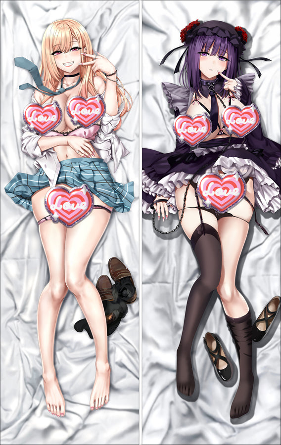My Dress Up Darling Kitagawa Marin Anime Dakimakura Body Pillow Case image 0