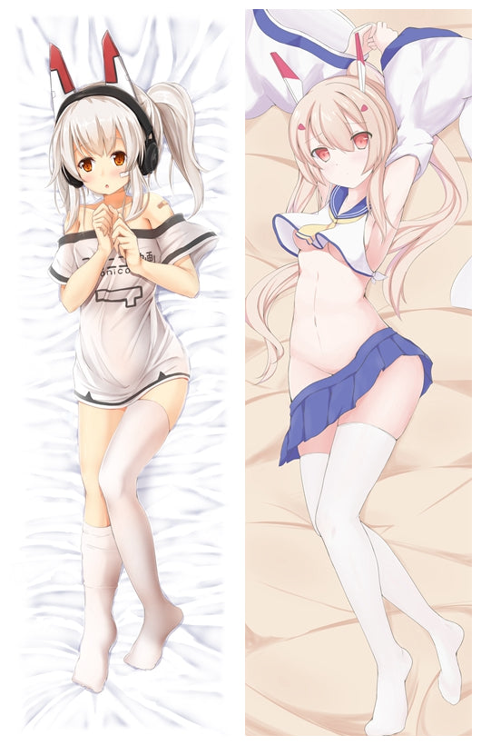 Azur Lane Ayanami Anime Dakimakura Body Pillow Cover image 0