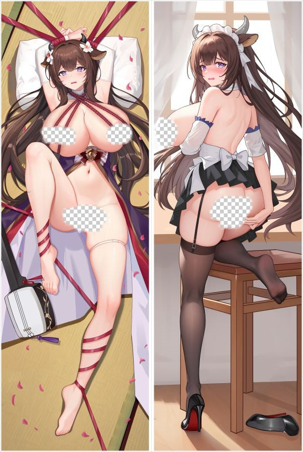 Azur Lane IJN Kashino Anime Dakimakura Body Pillow Cover image 0