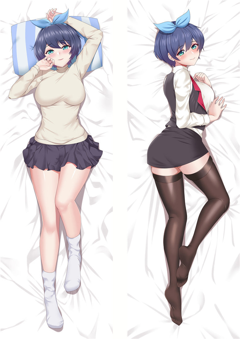 Kanojo, Okarishimasu Sarashina Ruka Anime Hugging Dakimakura Pillow Cover image 0