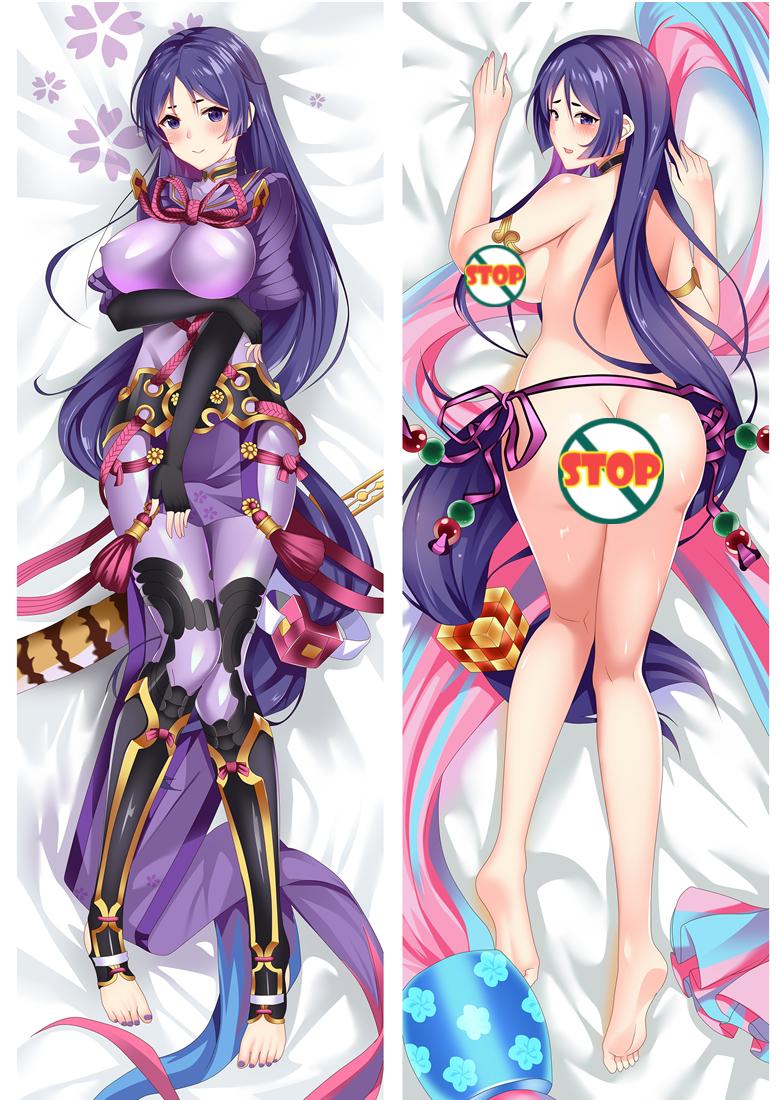 Minamoto no Yorimitsu 18+ Adult Sex Body Pillow Cover with Double Sides Zipper - Fate Grand Order image 0