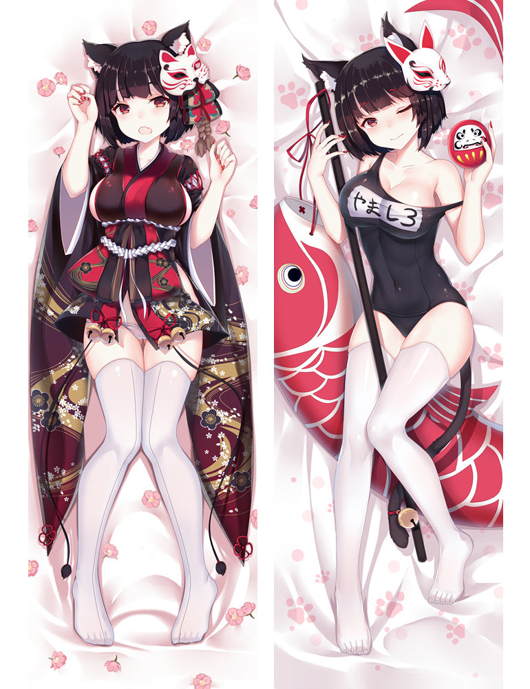 New Anime Azur Lane Dakimakura game Azur Lane Yamashiro Hugging Body Pillow Case cover image 0