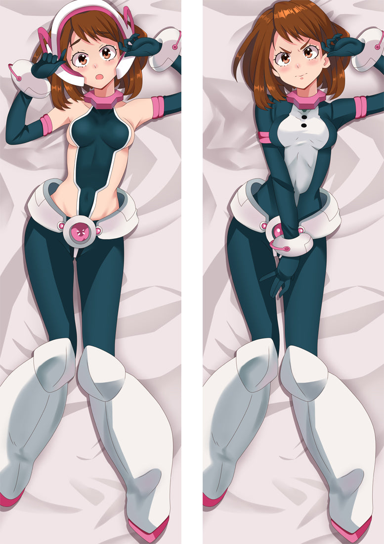 My Hero Academia Uraraka Ochaco Anime Dakimakura Body Pillow Cover image 0