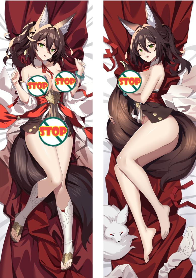 Honkai Star Rail Tingyun Anime Dakimakura Body Pillow Cover image 0