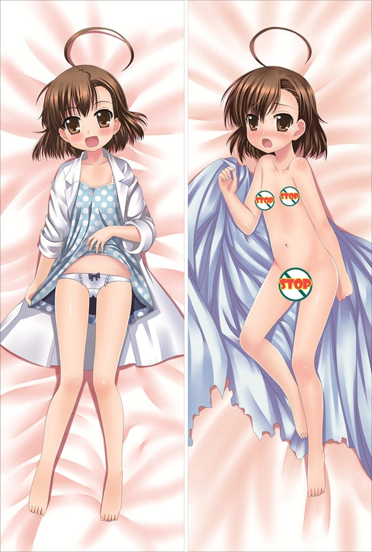 A Certain Magical Index Mikoto Misaka Anime Dakimakura Body Pillow Cover image 0
