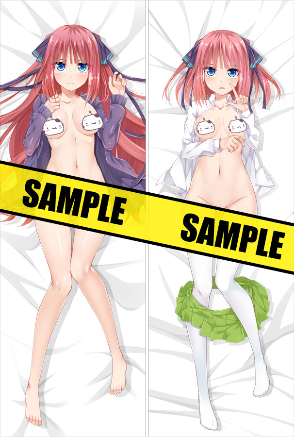 The Quintessential Quintuplets Nakano Nino Anime Dakimakura Pillow Cover image 0