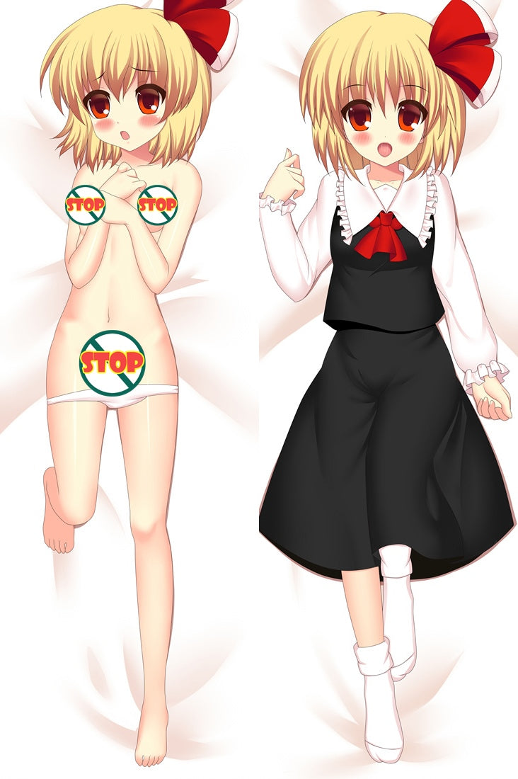 Touhou Project Rumia Anime Dakimakura Pillow Cover image 0
