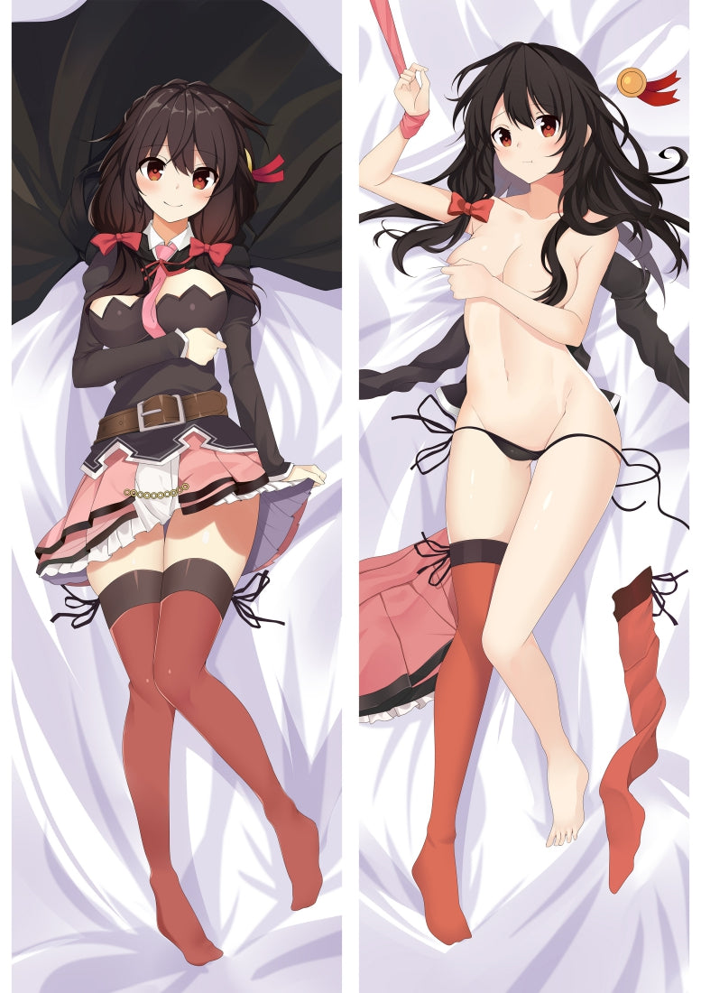 KonoSuba God's Blessing on This Wonderful World Yunyun Anime Dakimakura Pillow Cover image 0