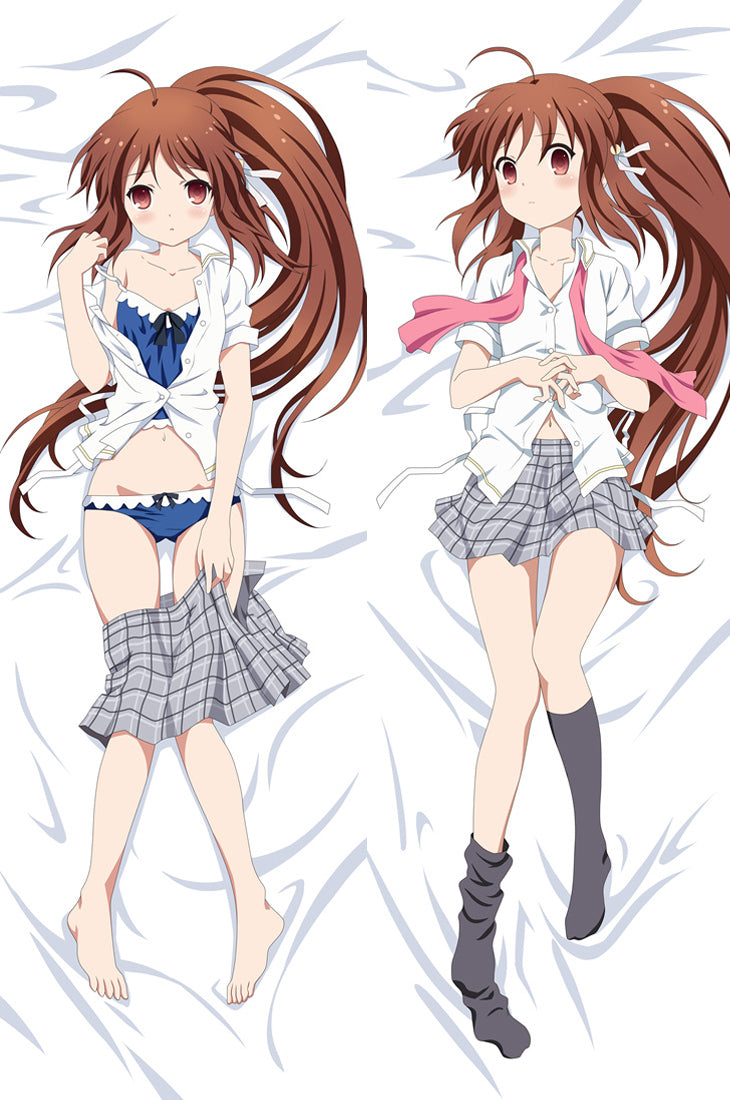 Little Busters!Rin Natsume Anime Dakimakura Pillow Cover image 0