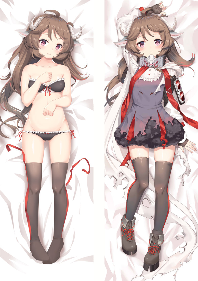 Arknights Eyjafjalla Anime Dakimakura Pillow Cover image 0