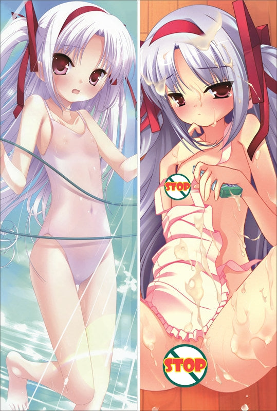 11Eyes Shiori Momono Anime Dakimakura Waifu Pillow Case image 0